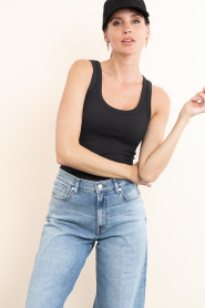 Copenhagen Muse | Rib Stretch top Siv | Picture 4