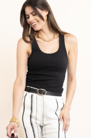 Copenhagen Muse : Rib Stretch top Siv - img4