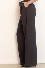 Copenhagen Muse |  High waist trousers Tailor | darkbrown | Picture 7