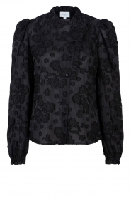 Dante 6 |  Organza blouse Nantes | black   | Picture 1