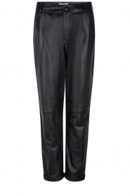  Leather trousers Uptown | black