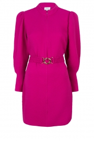 Dante 6 |  Dress with puff sleeves Cassie | pink  | Picture 1