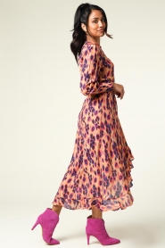 Dante 6 | Midi-jurk met luipaardprint Damé | multi   | Afbeelding 7