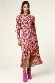 Dante 6 | Midi-jurk met luipaardprint Damé | multi   | Afbeelding 3