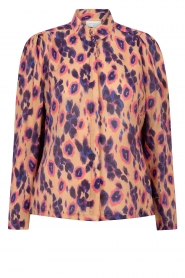 Dante 6 |  Leopard print blouse Honoré | multi  | Picture 1