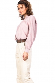 Vanessa Bruno :  Linnen blouse Vega | pink  - img7