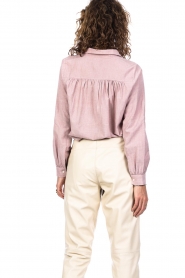 Vanessa Bruno :  Linnen blouse Vega | pink  - img8