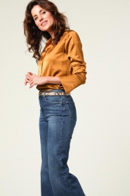 Patrizia Pepe |  Satin blouse Laila | came  | Picture 5