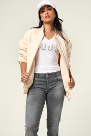 Patrizia Pepe |  Oversized bomber jacket Freya | natural  | Picture 2