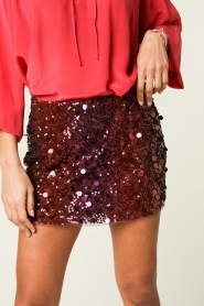 Patrizia Pepe :  Sequin skirt Lizzy | pink - img8