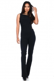 Patrizia Pepe | Jumpsuit Luna | zwart   | Afbeelding 5