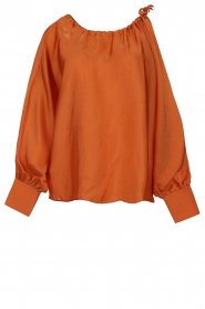  One-shoulder top Nyrell | orange