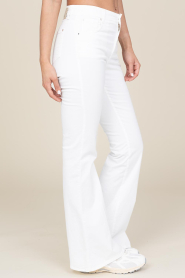 Kocca |  Flared jeans Grazia | white  | Picture 9