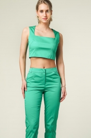 Kocca |  Cropped top Minrell | green  | Picture 5