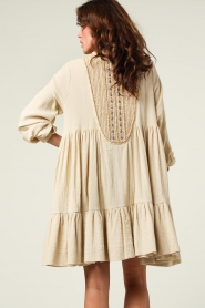 Mes Demoiselles |  Dress with ruffles and detailed neckline Noma | natural  | Picture 10