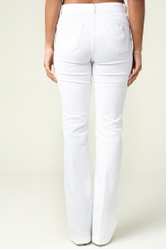 Liu Jo :  Flared jeans with braided detail Jenny | white - img8
