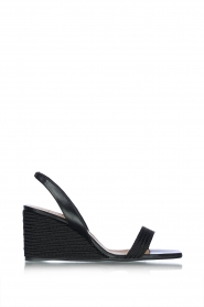 Castaner |  Fine wedge heel Barby | black