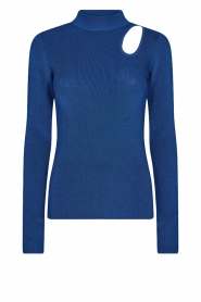 Copenhagen Muse |  Cut-out top Natacha | blue  | Picture 1