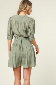 Berenice |  Broderie dress Rapa | khaki  | Picture 8