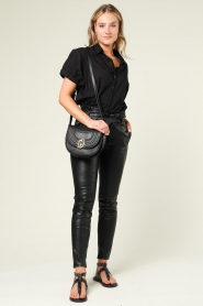 Berenice |  Leather sandals Leonie | black  | Picture 6