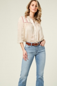 Berenice |  Printed blouse Berena | natural  | Picture 6