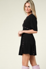 ba&sh |  Dress with embroidery Teresa | black  | Picture 7