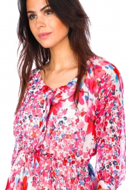 Liu Jo |  Dress with flower print Garden | pink  | Picture 9