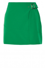  Skirt with belt buckle Bianca | green