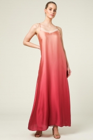 Liu Jo | Ombre maxi-jurk Camelia | roze  | Afbeelding 2