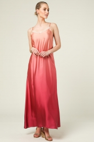 Liu Jo | Ombre maxi-jurk Camelia | roze  | Afbeelding 6