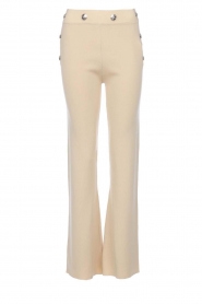  Flared stretch pants Fearow | natural