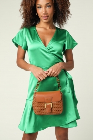 Liu Jo :  Faux leather crossbody Dora | camel - img2