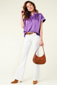 Liu Jo :  Faux suede handbag Rosa | camel - img2