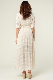 Silvian Heach |  Transparent maxi dress Dunja | naturel  | Picture 8