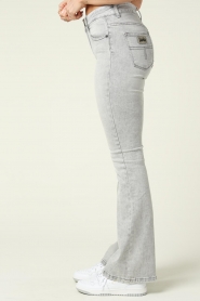 Lois Jeans |  High waist flared jeans Raval L32 | grey  | Picture 5