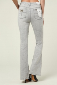 Lois Jeans :  High waist flared jeans Raval L34 | grey - img8