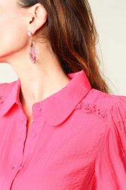 Lollys Laundry |  Top with puff sleeves Tunis | pink  | Picture 7