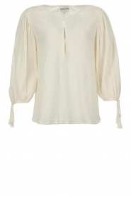Antik Batik |  Crêpe blouse Lilou | naturel  | Picture 1