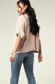 Knit-ted |  Cotton cardigan Jolis | Beige   | Picture 8