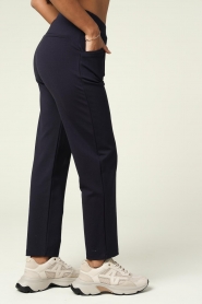 Knit-ted |  Stretch pants Lilly | navy  | Picture 5