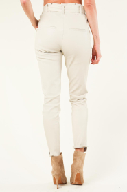 STUDIO AR |  Lamb leather stretch pants Mazzy | natural  | Picture 6