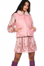 STUDIO AR |  Teddy bodywarmer Presley | pink  | Picture 6