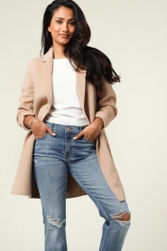 STUDIO AR |  Wool blend blazer jacket Maritta | camel   | Picture 6