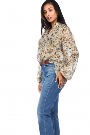 Second Female |  Print blouse Linaria | yellow   | Picture 7