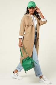Second Female |  Trenchcoat Silvia | Camel  | Picture 2
