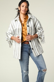 Second Female |  Wool fringe jacket Zora | Natural   | Picture 4