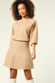 Second Female |  Tricot skirt Octavia | camel  | Picture 5
