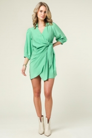 Suncoo |  Wrap dress Cesira | green  | Picture 3