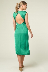 Suncoo |  Midi dress Celena | green  | Picture 8