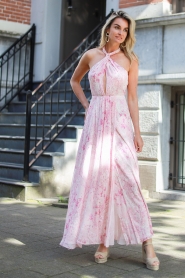 Patrizia Pepe |  Maxi dress Rose | pink   | Picture 3